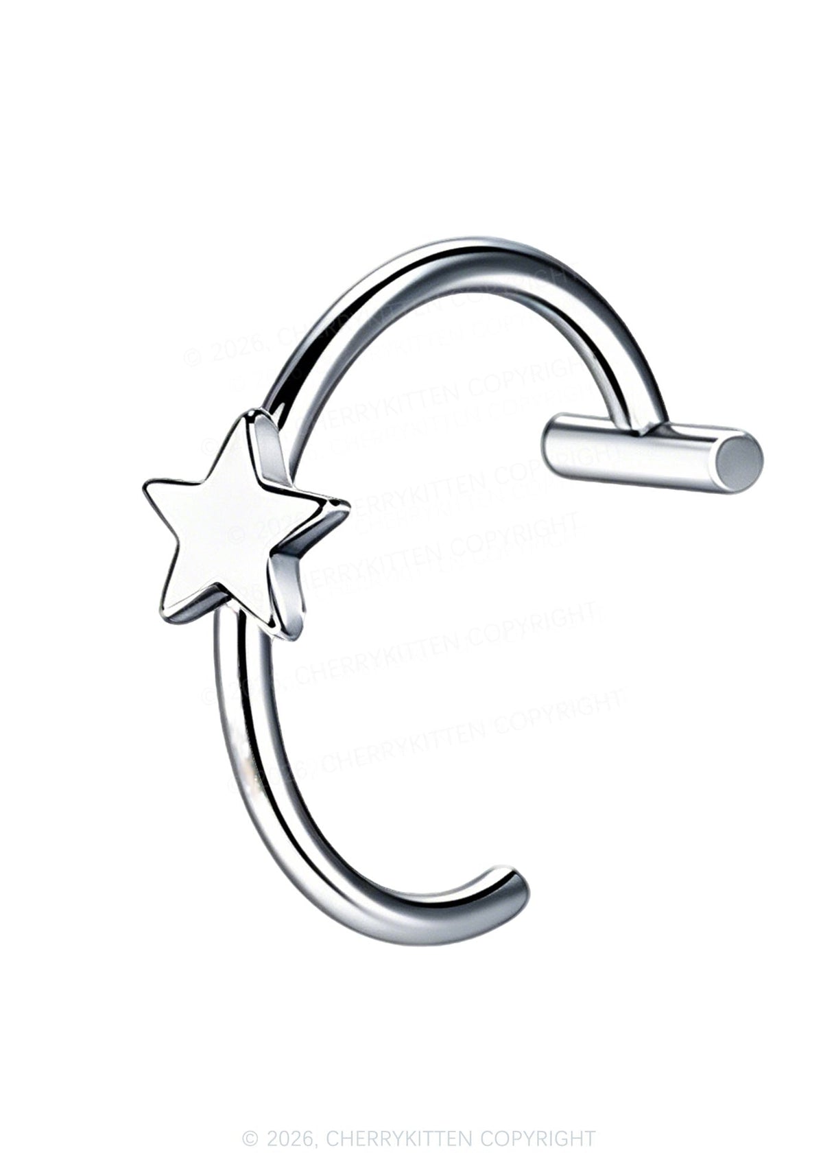 1pc No Pierced Lip Rings Y2K Piercing Cherrykitten