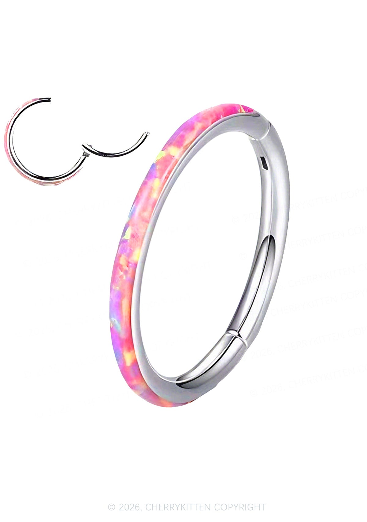 1pc Glitter Nose Ring Y2K Piercing Cherrykitten