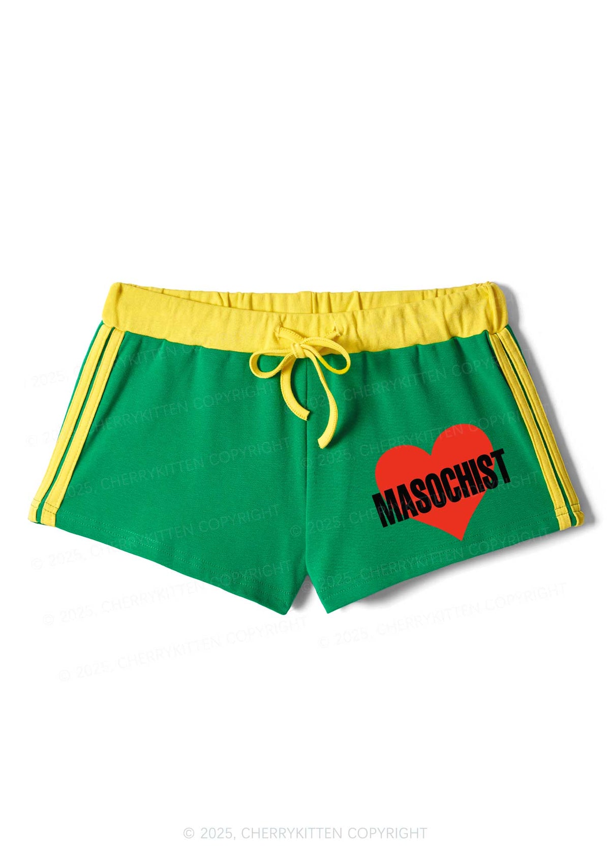Masochist Y2K Drawstring Mini Shorts Cherrykitten