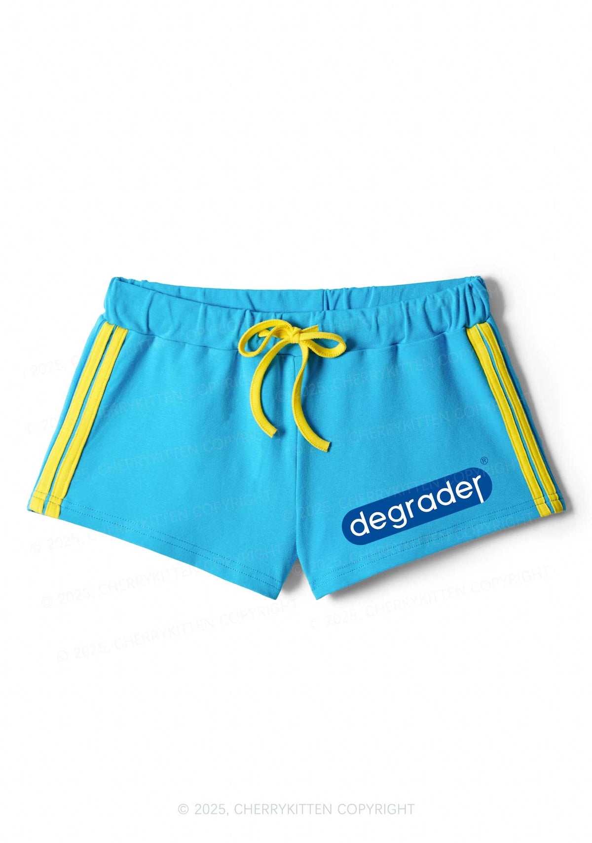 Degrader Y2K Drawstring Mini Shorts Cherrykitten