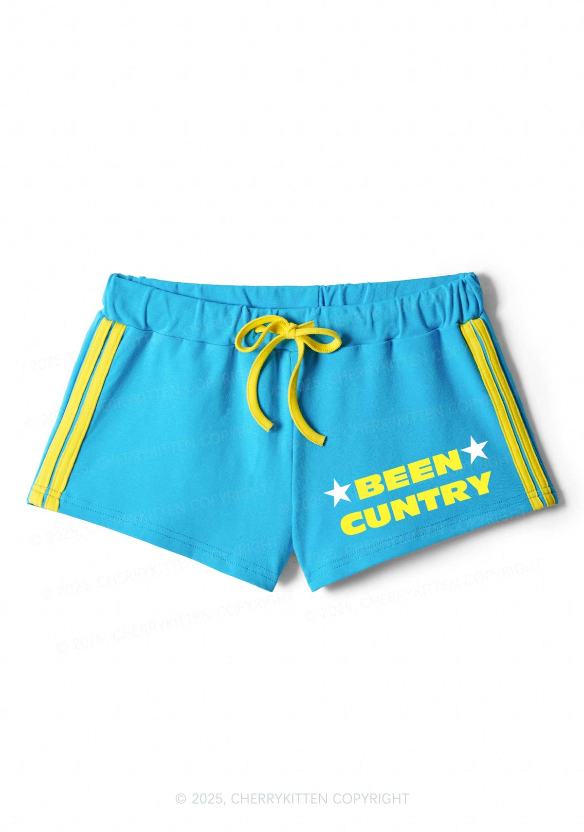 Been Cuntry Y2K Drawstring Mini Shorts Cherrykitten