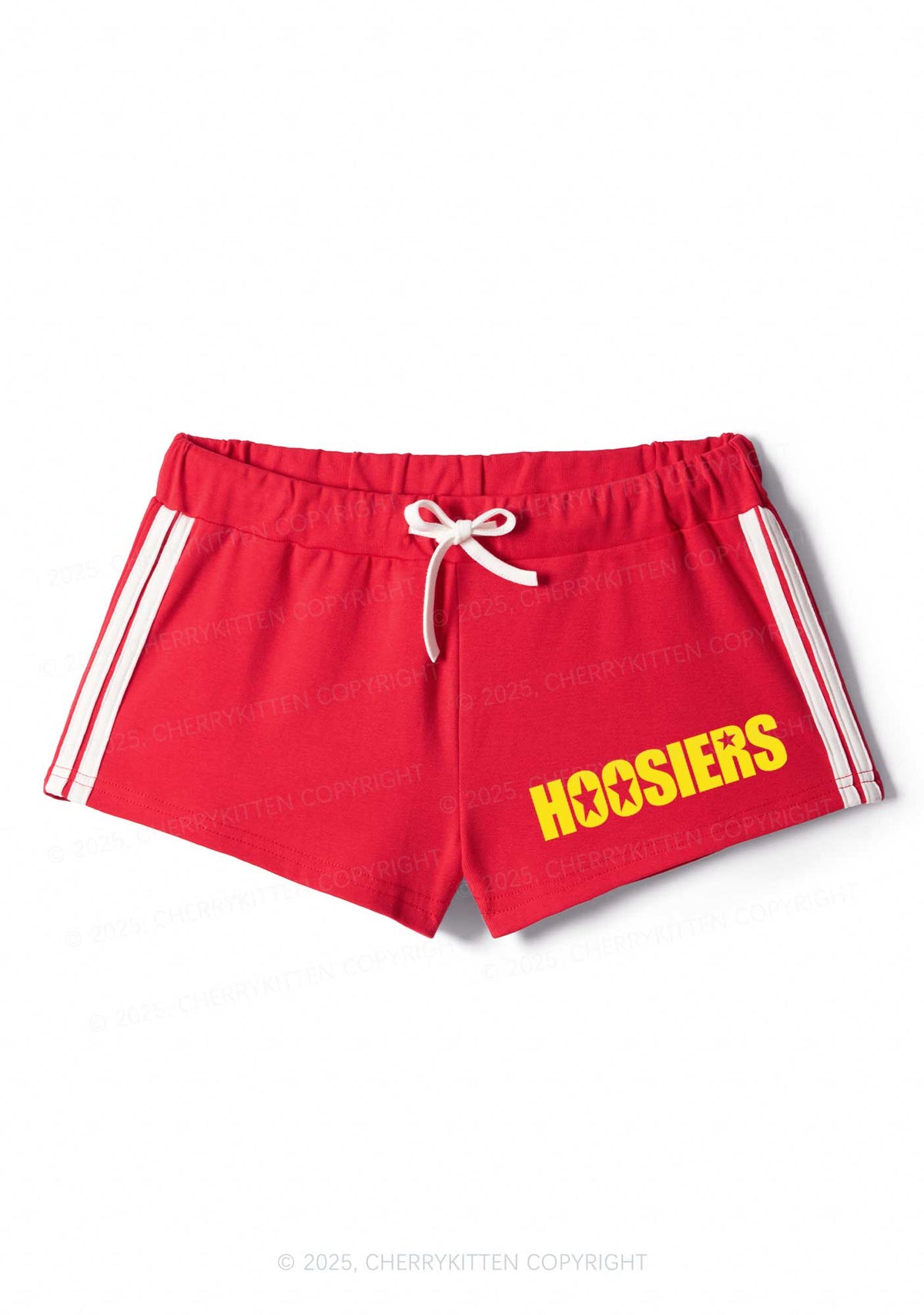 Hoosiers Y2K Drawstring Mini Shorts Cherrykitten