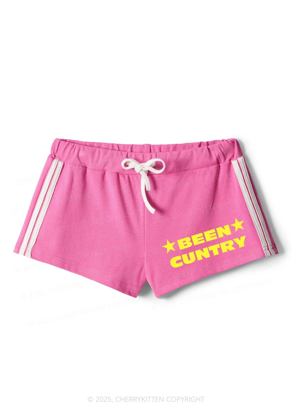Been Cuntry Y2K Drawstring Mini Shorts Cherrykitten