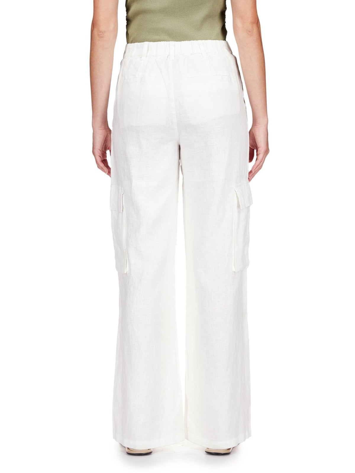 Hopper Straight Leg Cargo - Bleached White